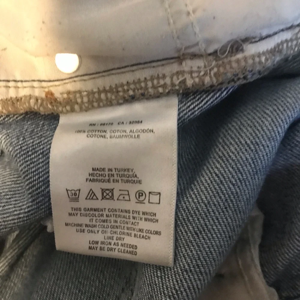 Pilcro and the letterpress High Waisted Ragged Hem Tilde Jeans - Size 31 - Picture 6 of 10